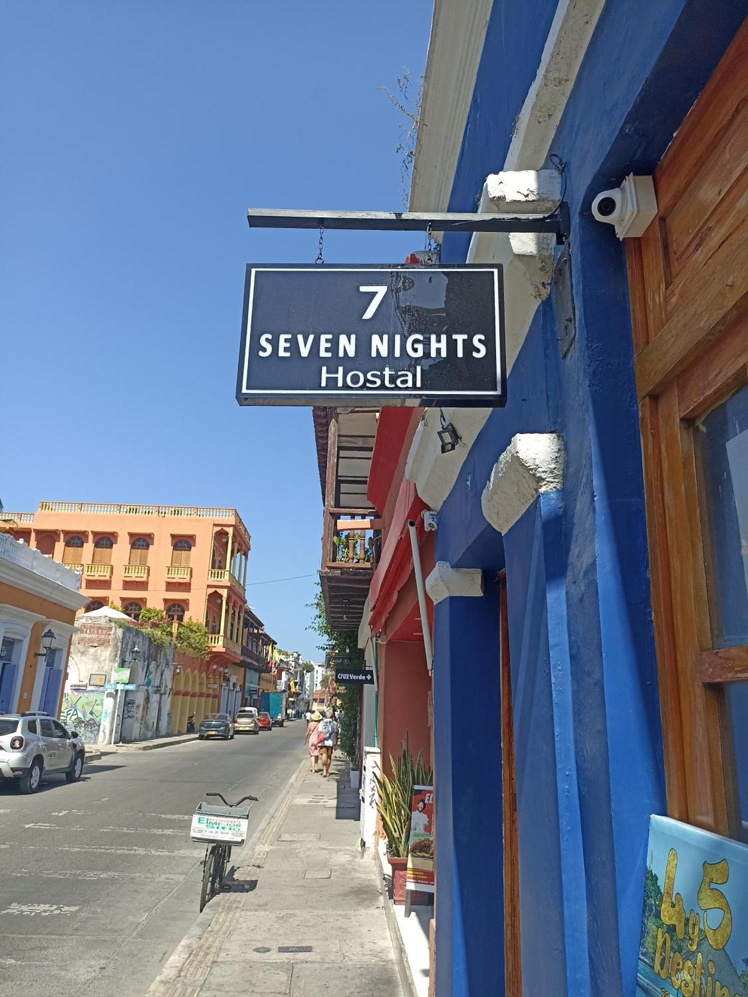 Hostal Seven Nights Cartagena Exterior foto